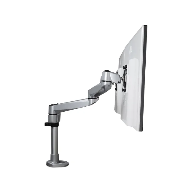 StarTech.com Brazo Articulado Prémium para Dos Monitores de hasta 30" - Soporte VESA de Altura Ajustable - Montaje Mordaza/Ojal en Escritorio - con Rotación, Inclinación y Giro - Plata image 14