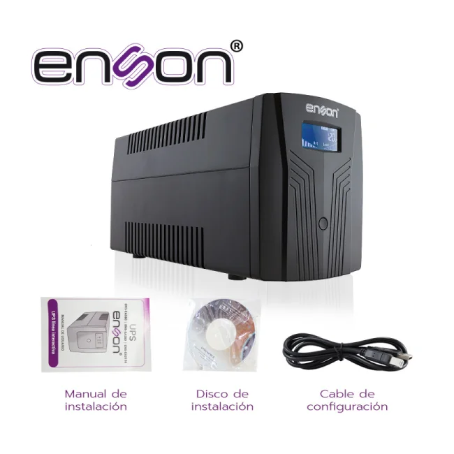 Enson ENS-EA2150 sistema de alimentación ininterrumpida (UPS) Línea interactiva 1500 kVA 900 W image 9