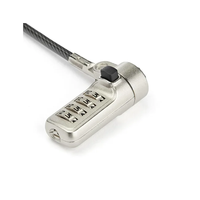StarTech.com LTLOCKNBL cable antirrobo Negro, Plata 2.043 m image 7