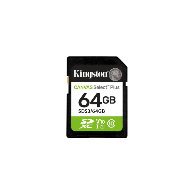 Kingston Technology Canvas Select Plus Gen3 64 GB SD UHS-I Clase 10 image 2