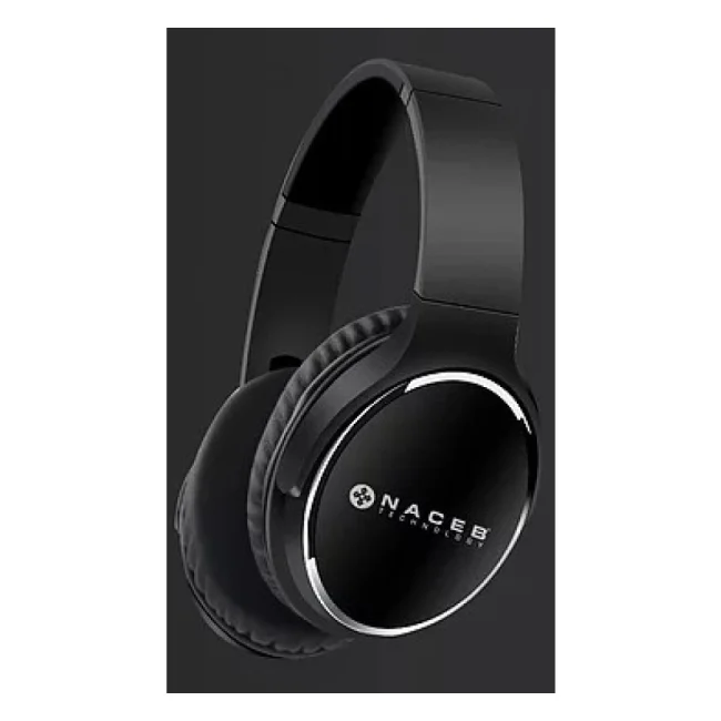 Naceb Technology Fornax Auriculares Inalámbrico y alámbrico Diadema Llamadas/Música Bluetooth Negro