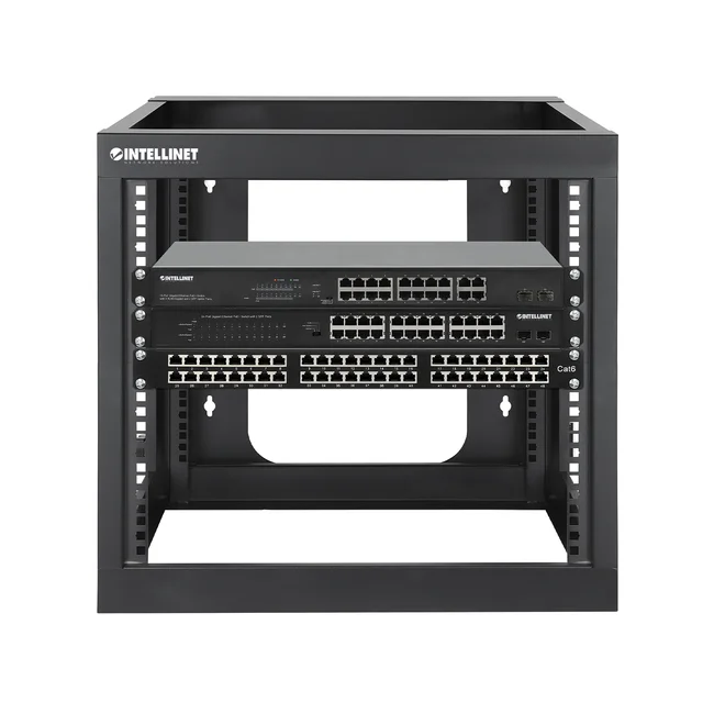 Intellinet Rack abierto de 19" para montaje en pared, 4 postes, 9U image 17
