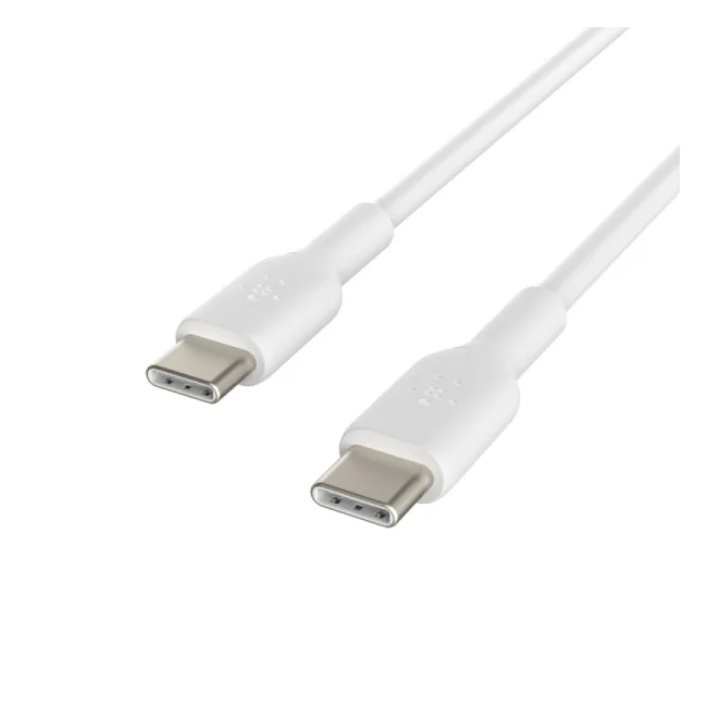 Belkin CAB003BT1MWH cable USB 1 m USB C Blanco image 2