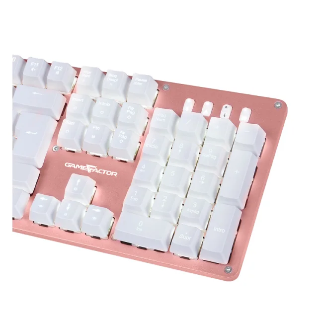 Game Factor KBG400-PK teclado USB QWERTY Español Rosa image 5