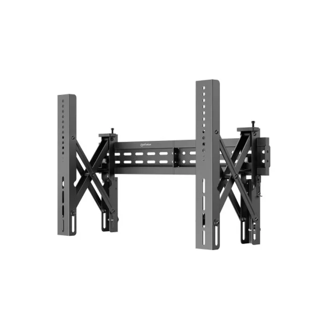 Manhattan Soporte para Videowall de 37" a 70" con sistema Pop-Out, Soporta una pantalla de 37" a 70" de hasta 70 kg (154 lbs.), bloqueo antirrobo, se extiende hasta 220 mm (8.7 pulg.), ajustes de nivel y laterales para una alineación perfecta, negro image 7