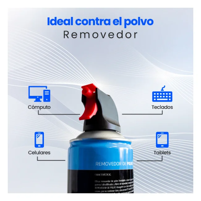 Vorago CLN-100 limpiador de aire comprimido 440 ml image 11