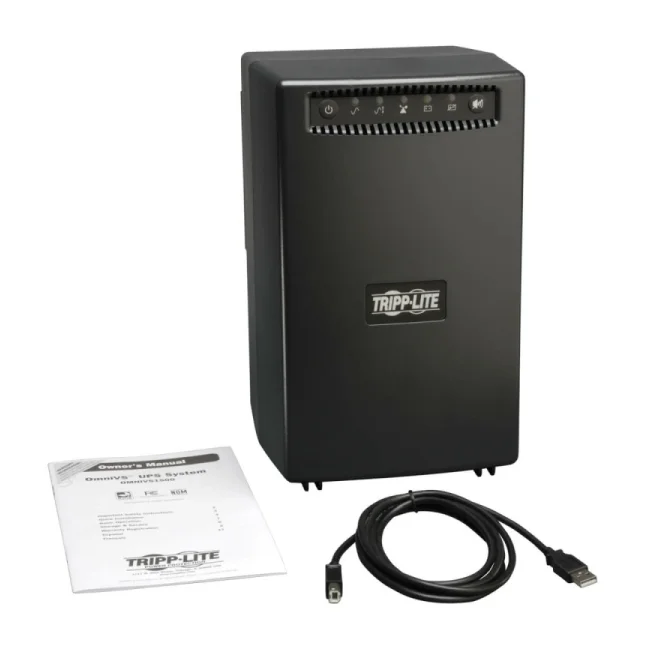 Tripp Lite OMNIVS1500 UPS OmniVS Interactivo de 120V, 1500VA y 940W, torre, puerto USB image 6