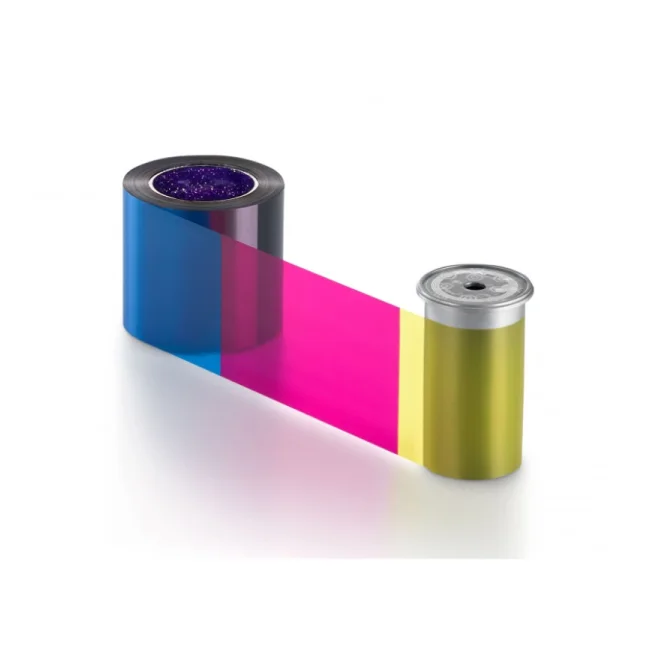 DataCard Color Ribbon Kit YMCKT cinta para impresora 500 páginas image 2