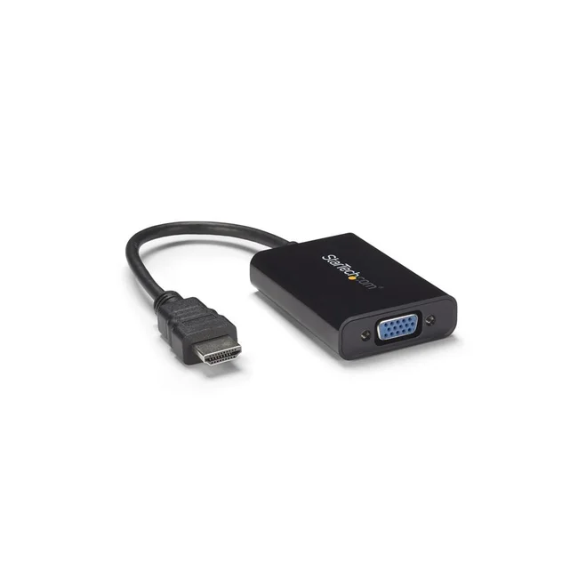 StarTech.com Cable Adaptador Externo Convertidor de Video y Audio HDMI a VGA - 1920x1200