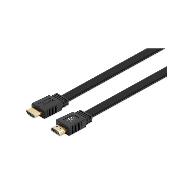 Manhattan Cable HDMI plano de Alta Velocidad con Ethernet