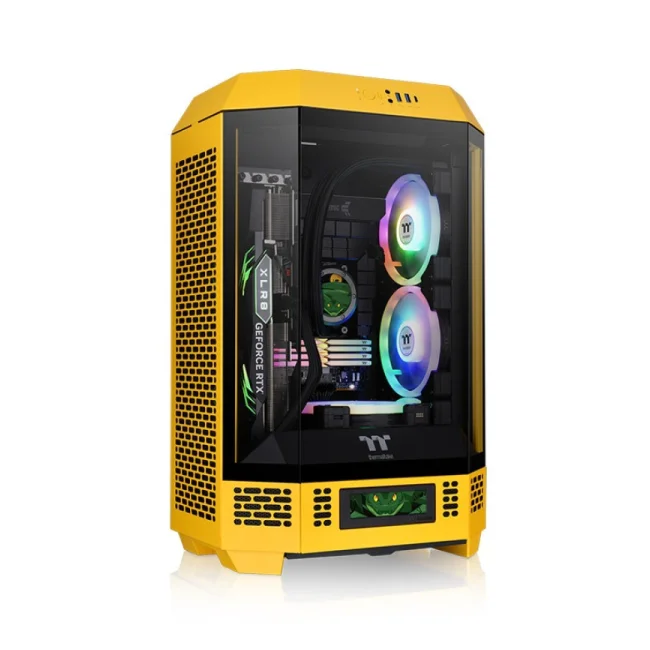 Thermaltake 300 Bumblebee Micro Tower Amarillo