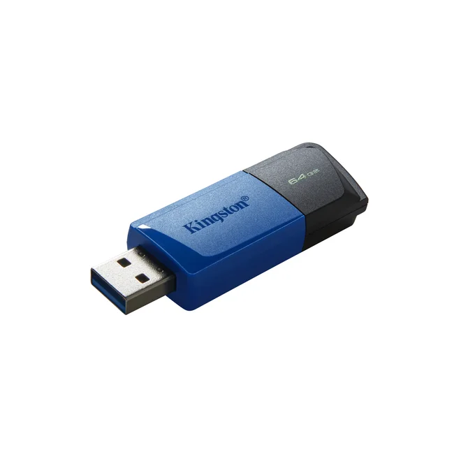 Kingston Technology DataTraveler Exodia M unidad flash USB 64 GB USB tipo A 3.2 Gen 1 (3.1 Gen 1) Negro, Azul image 9