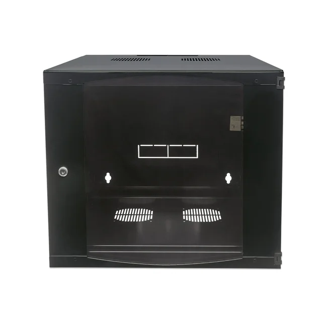 Intellinet 713863 armario rack 12U Bastidor de pared Negro image 6