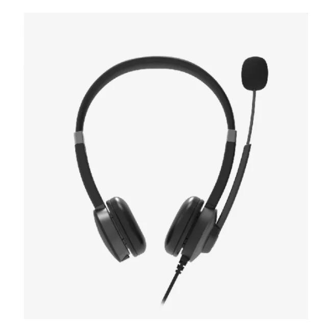Acteck Audífonos USB con Micrófono Flexible On Ear Centric Pro HP640 Elite Series - Auriculares Alámbrico Diadema Oficina/Centro de llamadas USB tipo A Negro image 5