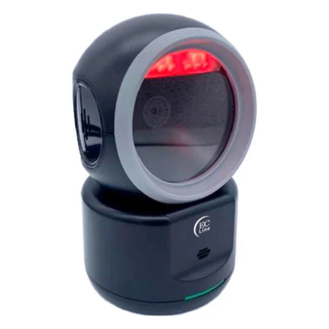 ECLine EC-2600-2D lector de código barras Lector de código de barras anexo 1D/2D CMOS Negro image 2
