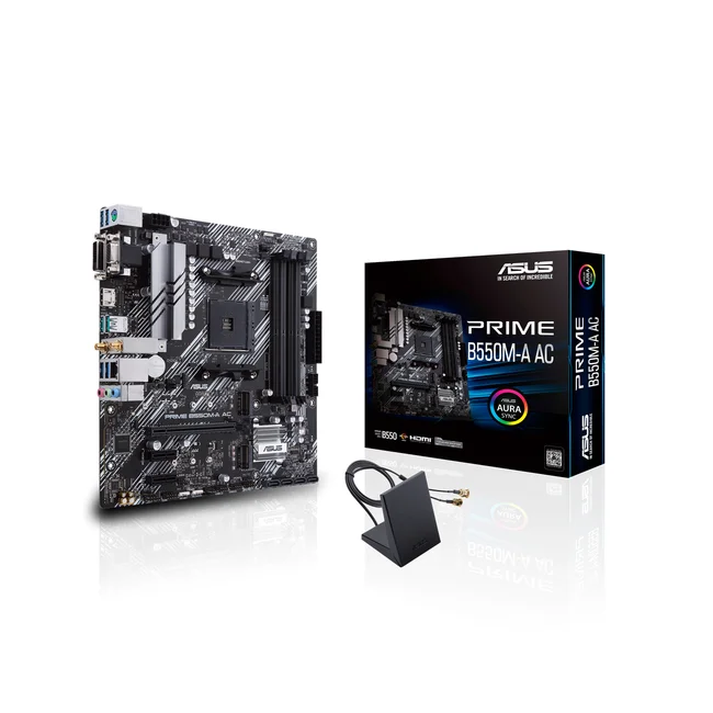 ASUS PRIME B550M-A AC AMD B550 Enchufe AM4 Micro ATX image 8