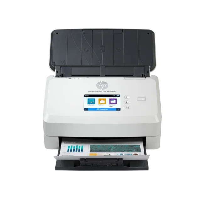 HP ScanJet Enterprise Flow N7000 snw1 Escáner alimentado con hojas 600 x 600 DPI A4 Blanco