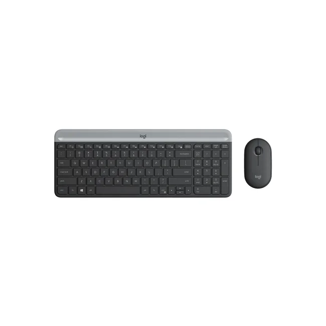 Logitech 920-009266 teclado Ratón incluido Oficina RF inalámbrico Español Grafito