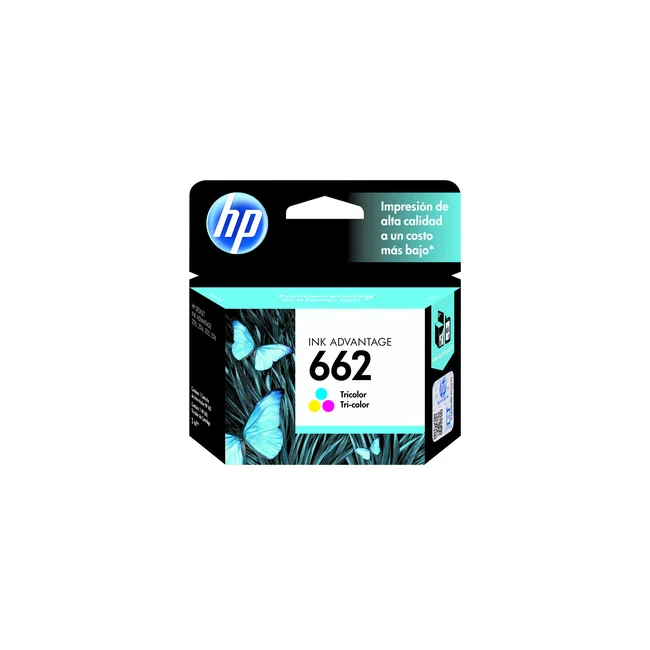 HP Cartucho original de tinta tricolor 662 Advantage