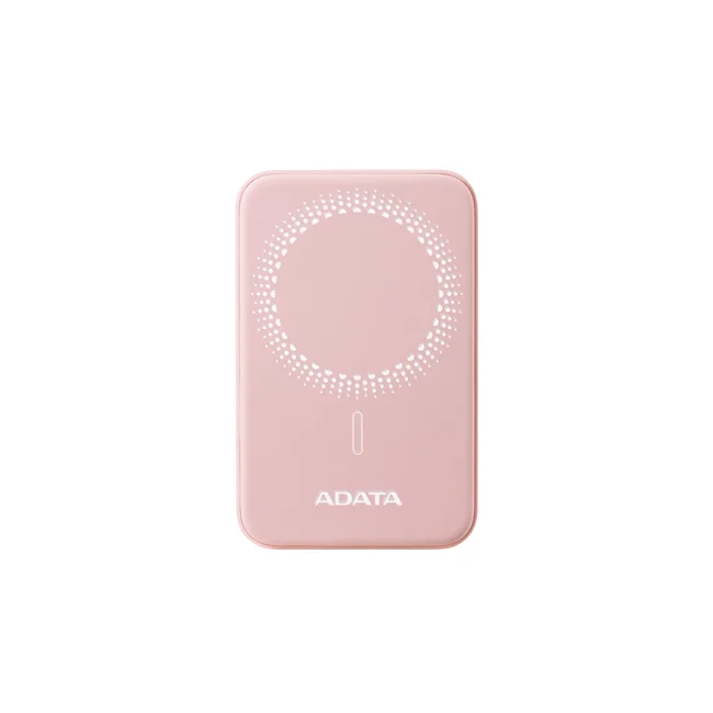 ADATA PR050-11PK batería externa Polímero de litio 5000 mAh Cargador inalámbrico Rosa image 3