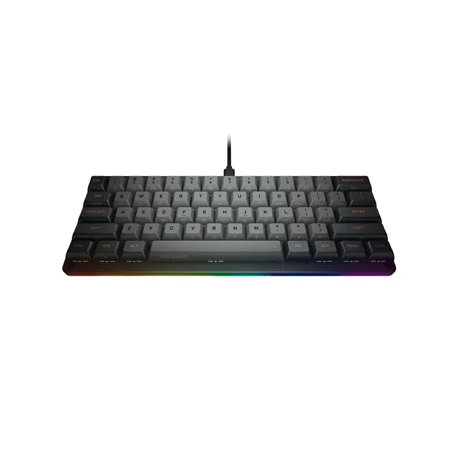 COUGAR PURI MINI teclado Juego USB QWERTY Inglés Negro image 5