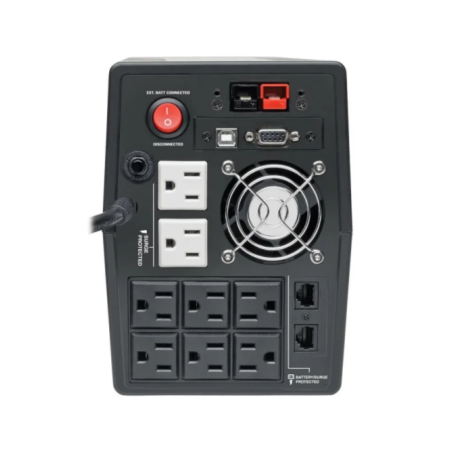 Tripp Lite OMNIVS1500XL UPS OmniVS Interactivo de 120V, 1500VA y 940W, operación extendida, torre, puerto USB image 5