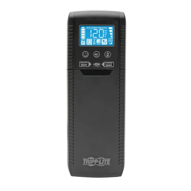 Tripp Lite ECO1000LCD UPS Interactivo con USB y 8 tomacorrientes - 120V, 1000VA, 600W, 50Hz / 60Hz, AVR, Serie ECO, ENERGY STAR image 7