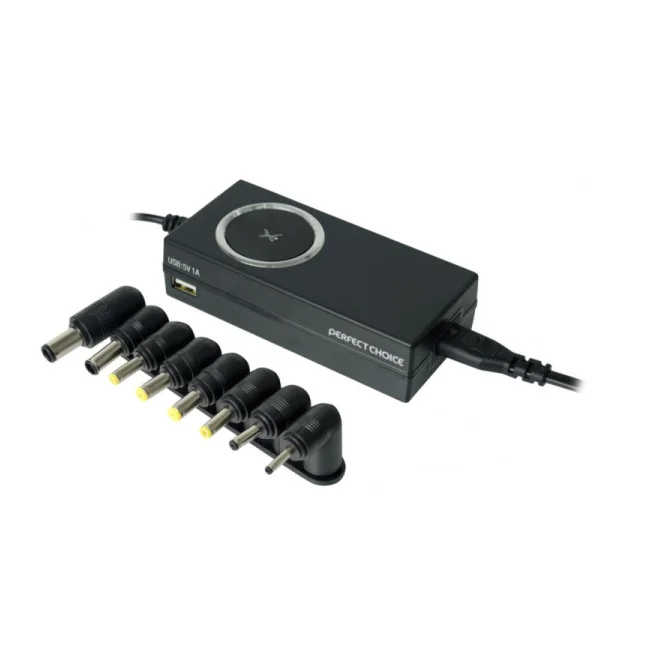 Perfect Choice PC-240747 adaptador e inversor de corriente Interior 65 W Negro image 6