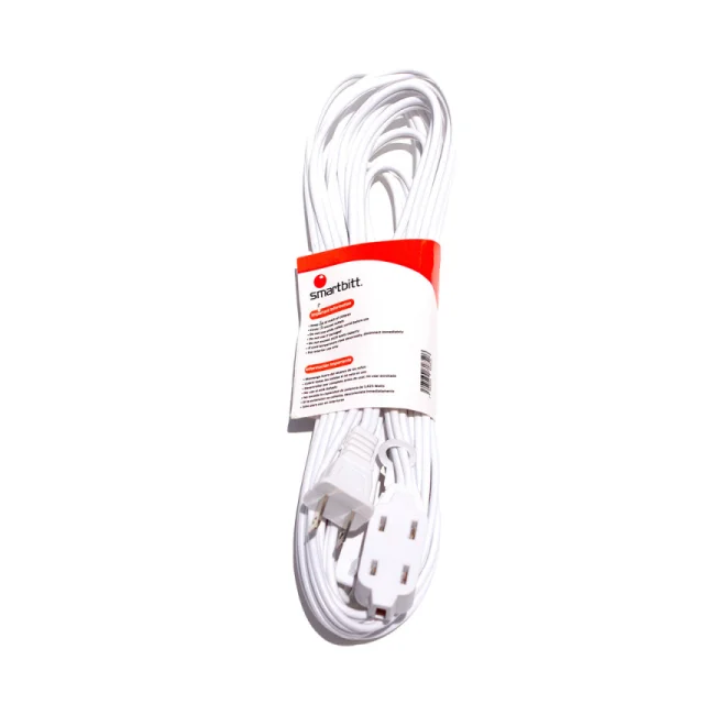 Smartbitt SBEC-DOM08M extensión de corriente 8 m 3 salidas AC Interior Blanco image 3