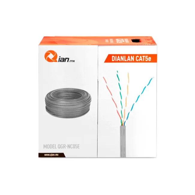 Qian QHR-CAT5E cable de red Gris 305 m U/UTP (UTP) image 4