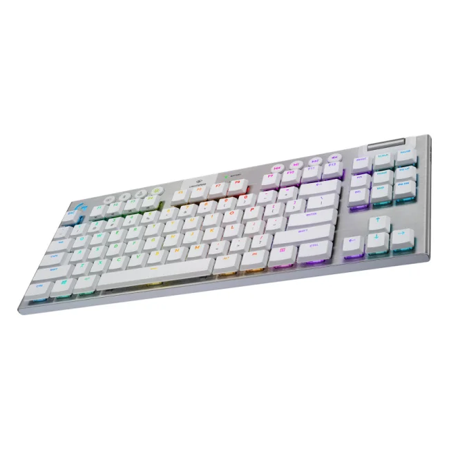 Logitech G G915 TKL - GL Tactile teclado Bluetooth Aluminio, Blanco image 5