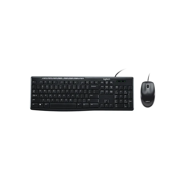 Logitech 920-002716 teclado Ratón incluido USB Inglés Negro image 10