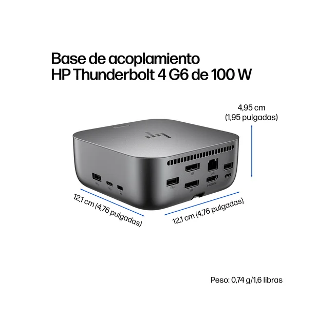 HP Base de conexión Thunderbolt 4 de 100 W G6 image 7