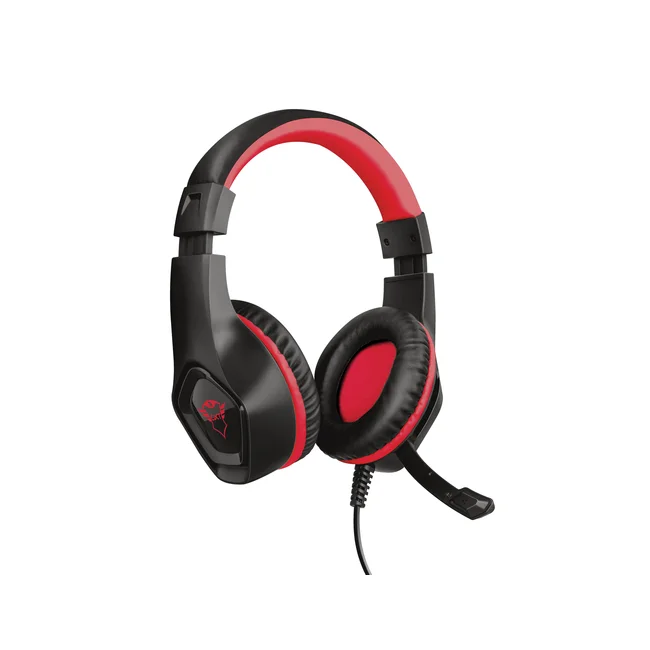 Trust GXT 404R Rana Auriculares Alámbrico Diadema Juego Negro, Rojo