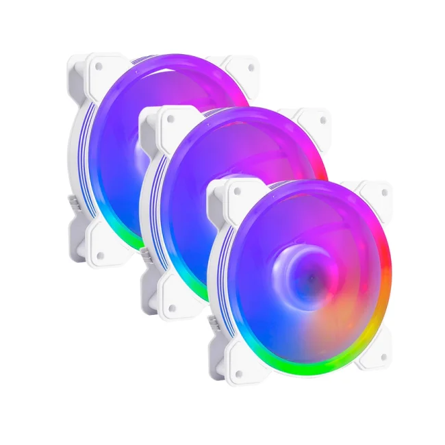 Balam Rush Eolox Blaze EX50KW Gabinete de la computadora Enfriador de aire 12 cm Blanco 1 pieza(s) image 3