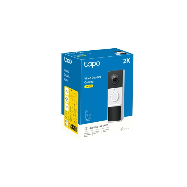TP-Link Tapo D210 Negro, Blanco image 8