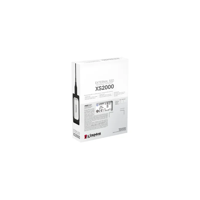 Kingston Technology XS2000 1 TB USB Tipo C 3.2 Gen 2 (3.1 Gen 2) Negro, Plata image 10
