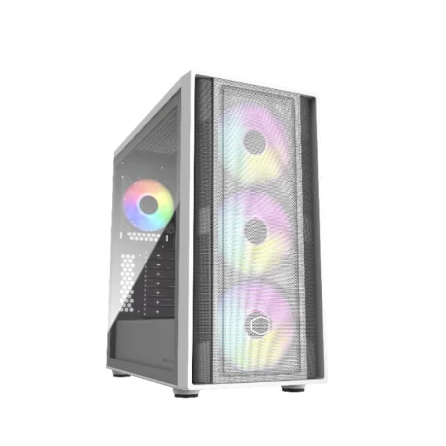 Cooler Master MasterBox 600 White Escritorio Blanco image 2