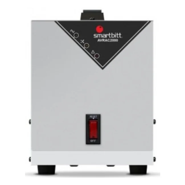 Smartbitt SBAVRC2000 regulador de voltaje 1 salidas AC 120 V Negro, Blanco
