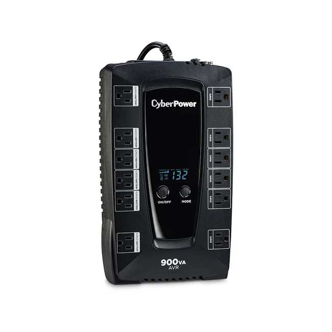 CyberPower AVRG900LCD sistema de alimentación ininterrumpida (UPS) Línea interactiva 0.9 kVA 480 W 12 salidas AC image 7