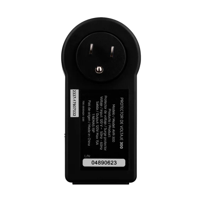 Vorago AVR-300 regulador de voltaje 1 salidas AC 120 V Negro image 11