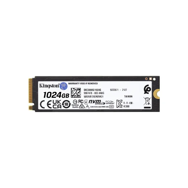 Kingston Technology KC3000 1 TB M.2 PCI Express 4.0 NVMe 3D TLC image 3