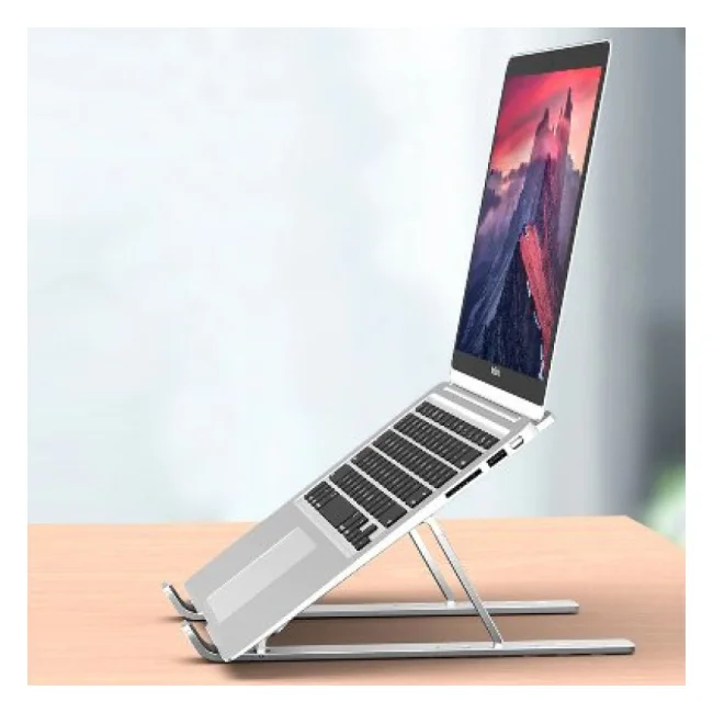 BRobotix 263564 soporte para laptop Soporte para computadora portátil Aluminio image 12