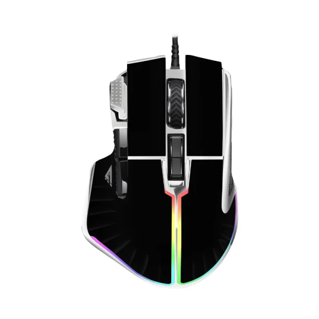 Game Factor MOG602-BK ratón Diestro USB tipo A Opto-mecánica 19000 DPI