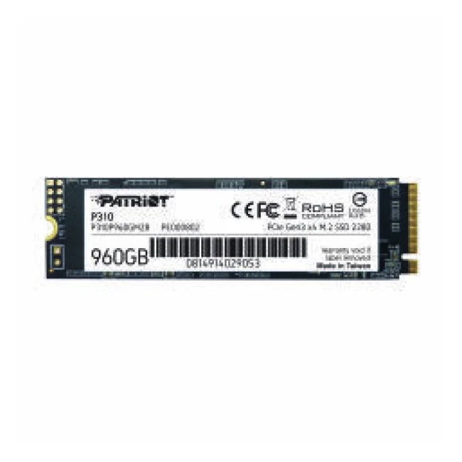 Patriot Memory P310P960GM28 unidad interna de estado sólido 960 GB M.2 PCI Express 4.0 NVMe