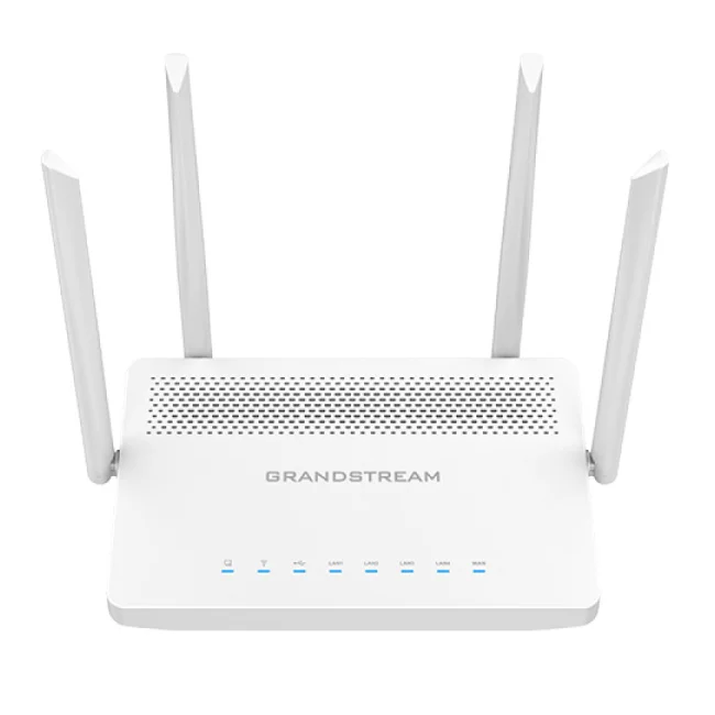 Grandstream Networks GWN7052F router inalámbrico Gigabit Ethernet Doble banda (2,4 GHz / 5 GHz) Blanco image 2
