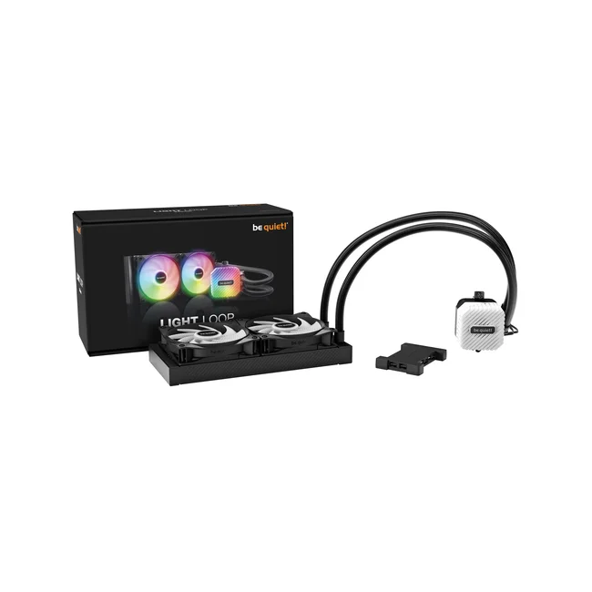 be quiet! LIGHT LOOP 240mm Black Procesador Refrigerador de líquidos todo en uno 12 cm Negro 1 pieza(s) image 6