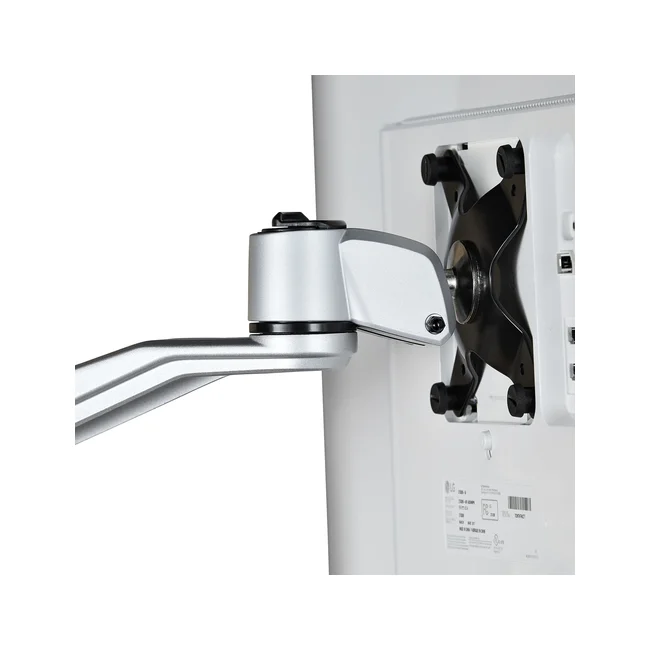 StarTech.com Brazo Articulado Prémium para Dos Monitores de hasta 30" - Soporte VESA de Altura Ajustable - Montaje Mordaza/Ojal en Escritorio - con Rotación, Inclinación y Giro - Plata image 20