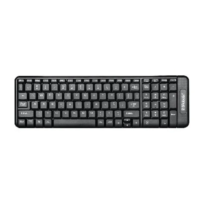 BRobotix 6000618 teclado Ratón incluido RF inalámbrico QWERTY Español Negro image 5