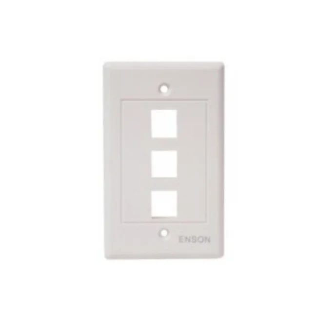 Enson ENS-FP63 placa de pared o cubierta de interruptor Blanco
